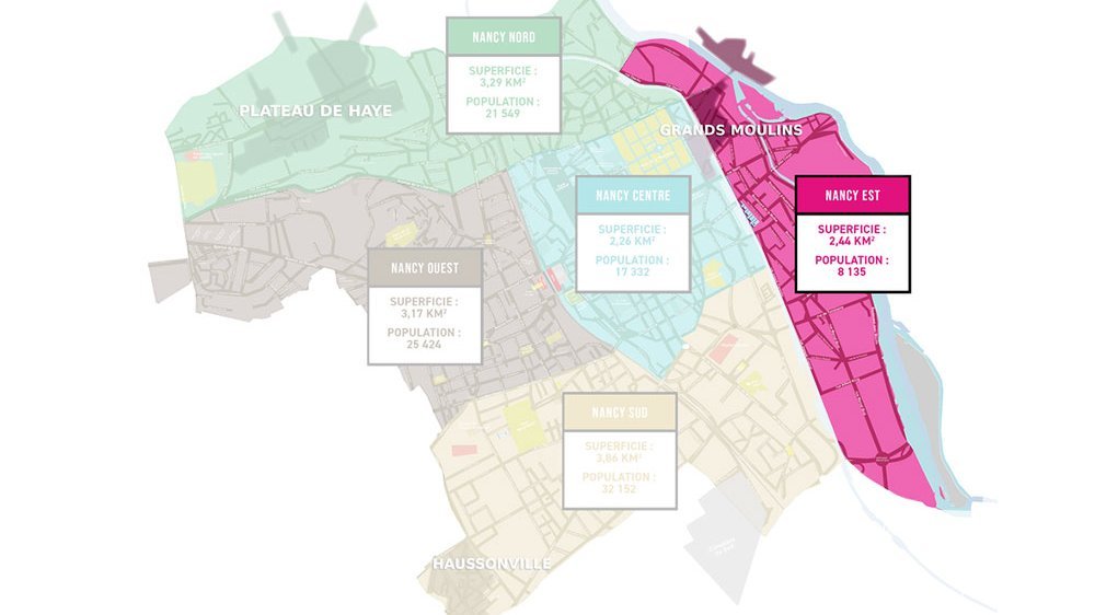 lu de quartiers - territoire Est