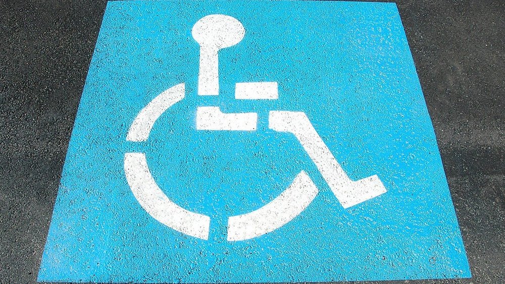 Logo stationnement handicape