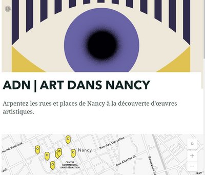 Ouvrir le parcours en plein écran