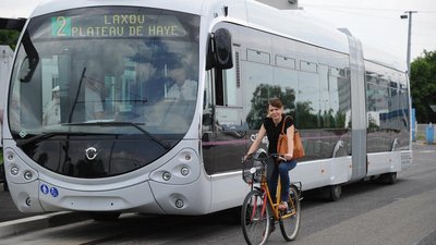 bus et vélo